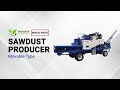 UR400C Sawdust Producer (Movable type) Disel Model Biomass Brother