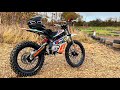 Velimotor  vmx12 electric motocross bike test ride 