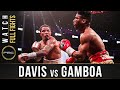 Davis vs Gamboa FULL FIGHT: December 28, 2019 - PBC on Showtime