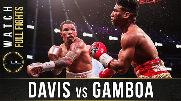 Davis vs Gamboa FULL FIGHT: December 28, 2019 - PB...