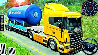 "Cargo Truck Simulator 3D – Realistic US Trailer Driving & Delivery Missions!" screenshot 3