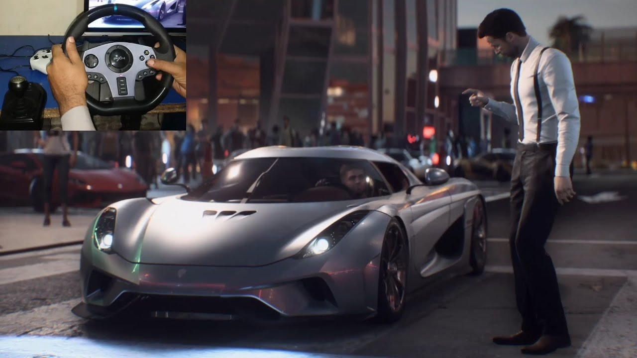 Need for Speed Payback Full Walkthrough Gameplay With PXN V9 Steering