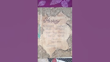 History project front page