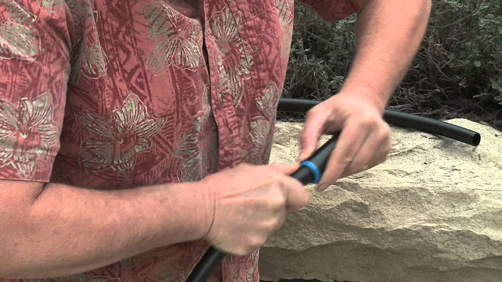 How to Repair Drip Tubing Breaks