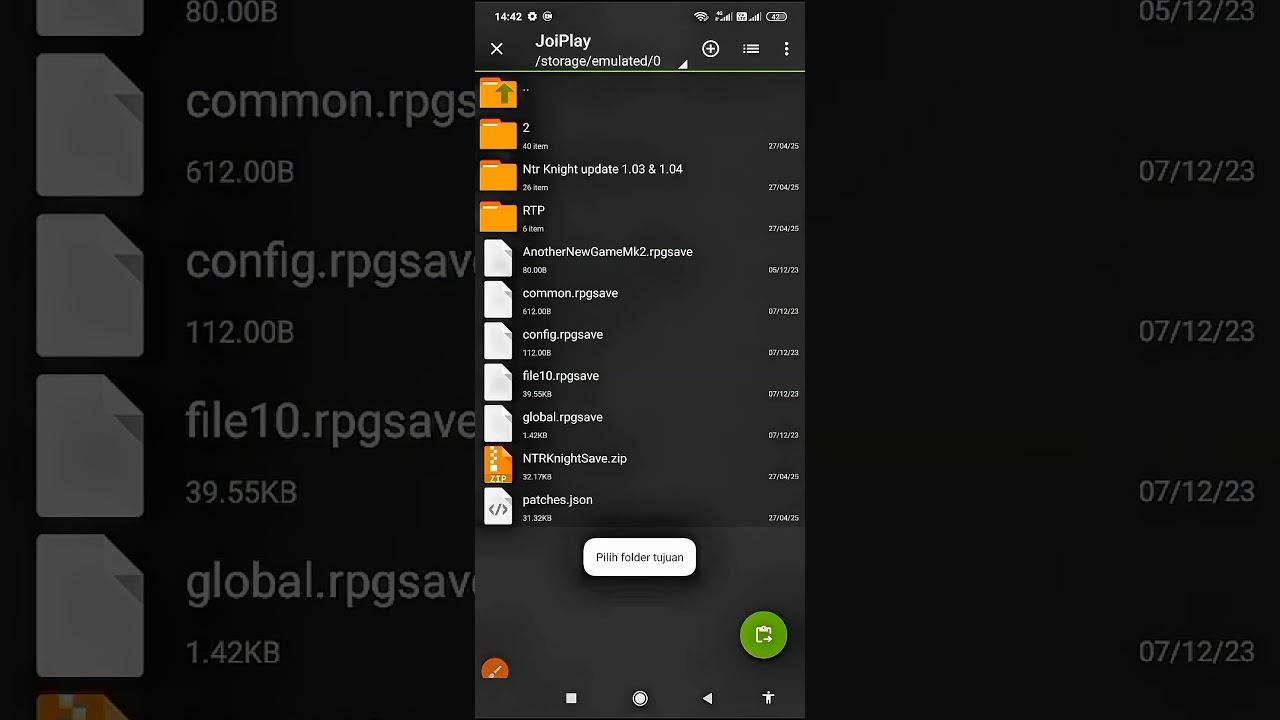 [ NTR Knight ] Cara pasang game + save data 
