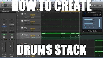 LOGIC PRO X TUTORIAL - HOW TO CREATE DRUM TRACKS (AUTOMATION)