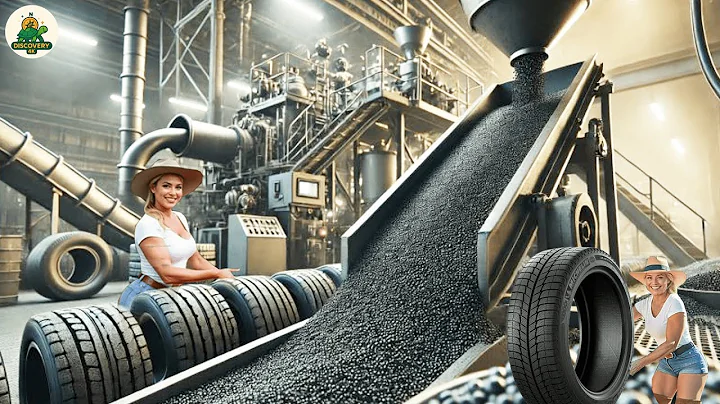 The Super Giant Recycling Plant: Transforming Old Tires Into Cement in a Mind-Blowing Process
