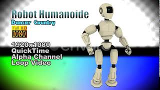 Fun Joy 3d Robot Humanoide | Motion Graphics - Envato elements