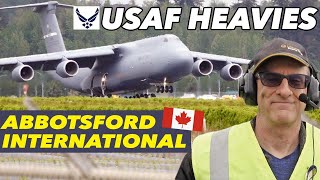 USAF Heavy Arrivals at Abbotsford April 26 2024 | KC-135 C-5 C-17 P-3 KC-46