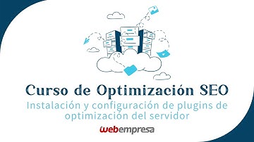 Curso de Optimización SEO - Instalación y configuración de plugins de optimización del servidor