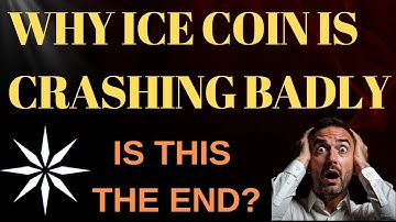 WHY ICE COIN IS CRASHING BADLY || Is This The END? || ICE COIN PRICE PREDICTION