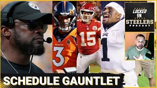 Steelers NFL Schedule Sets Late Season Gauntlet, but Shows Path to Playoffs | Toughest NFL Schedule?