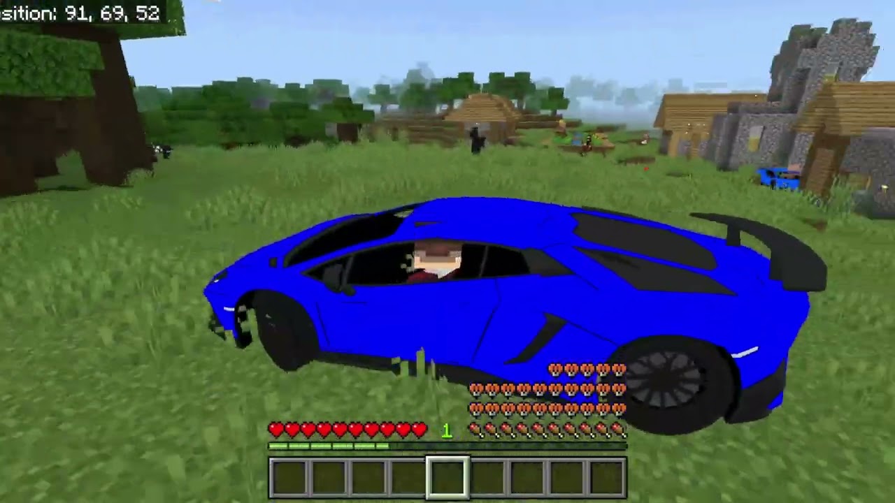 Я подарил машины всей деревне в Майнкрафте! | #minecraft