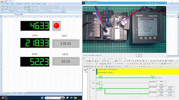 Cara menampilkan data dari plc omron di excel 2007 menggunakan CX Server OPC via port USB.