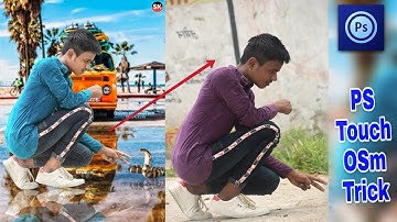 Ps Touch Snake Manipulation Editing | Snake+Boy Rollout photo editing Tutorial || sk unique edits