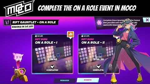 Easily complete new weekend event in Moco | ON A ROLE event in Moco |