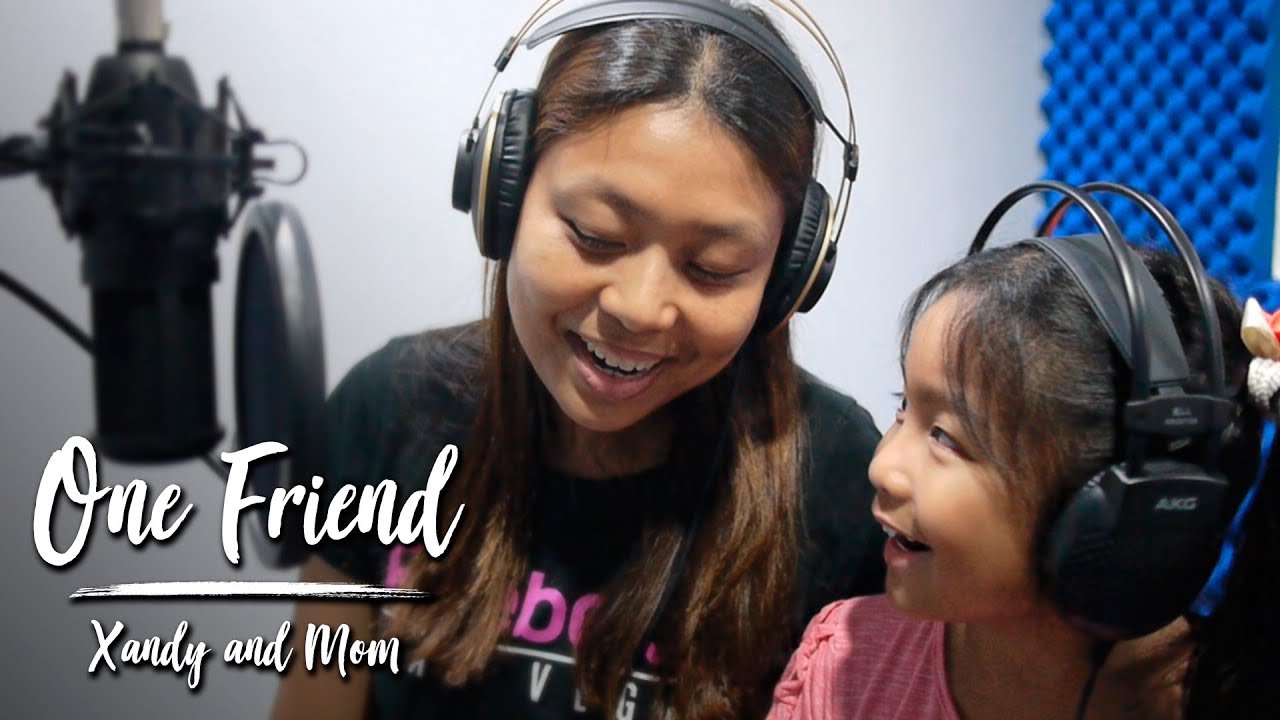 Xandy and mom sing One Friend