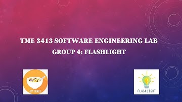 TME3413: G4 Flashlight