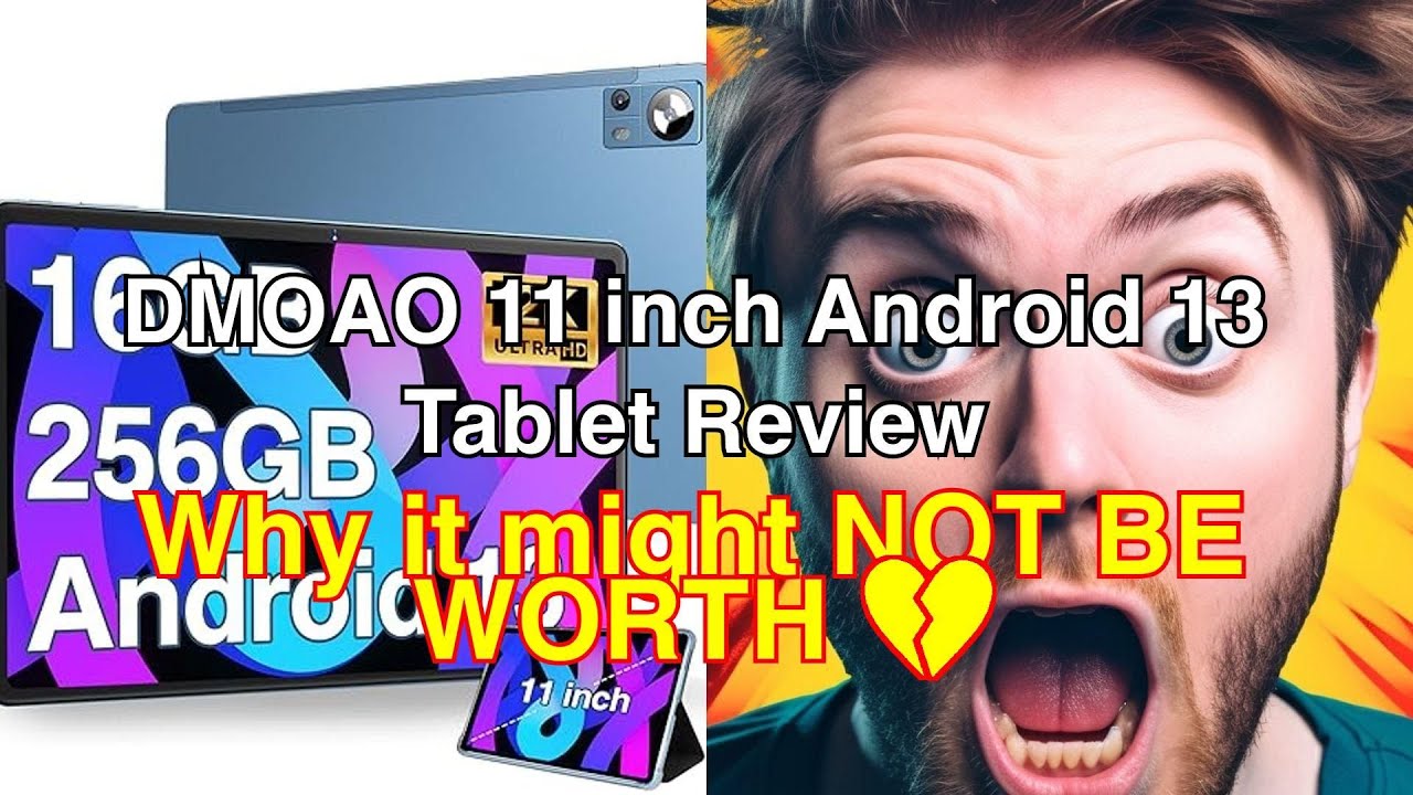 Dmoao 11 inch android 13 tablet review: powerful performance and stunning  display 