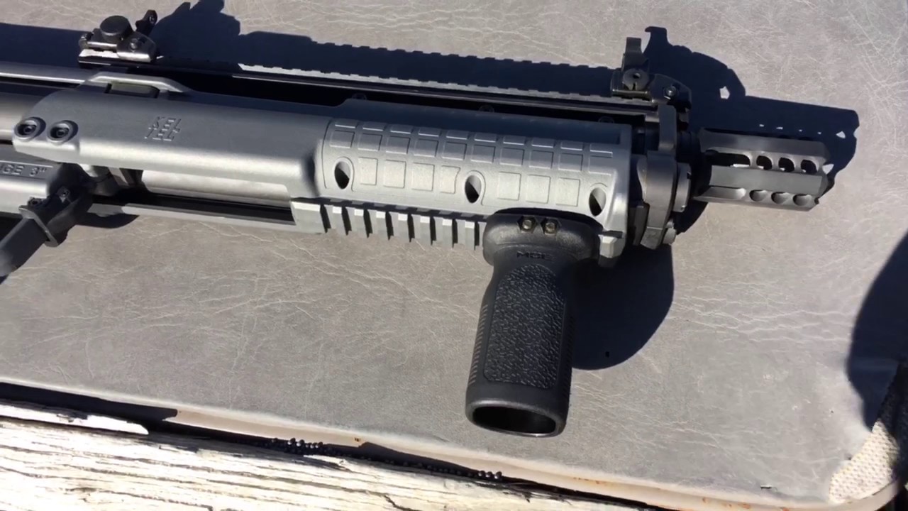Hi tech custom concepts titan muzzle device on ksg - YouTube Ksg Accessories