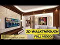 3bhk  vishwapriya vertical garden bangalore  apartment  premium interiors  3d walkthrough