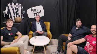 Vela TV/Episodio 023/Jony, Fran y Zapata (Tertulia del Badajoz) /Recordando a Marco Blanco/J.L. Vela