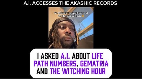 Decoded by AI: Life Path Numbers, Gematria, and the Hidden Power of 3AM
