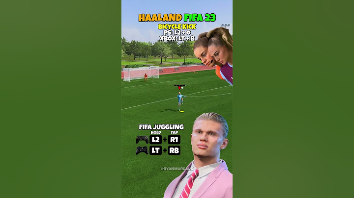 How To Do Haaland Solo Bicycle Kick - FIFA 23
