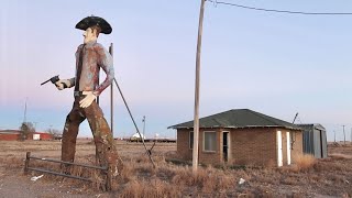 Middle Of Nowhere Abandoned Spots In Texas Panhandle - Forgotten Small Towns & Backroads After Dark