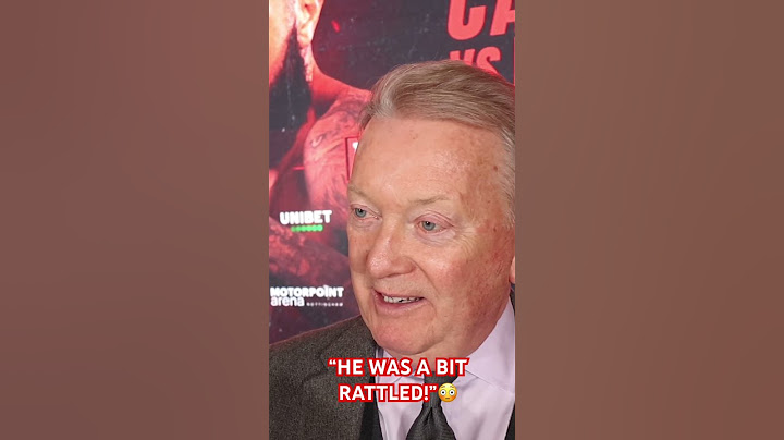 FRANK WARREN ON USYK AND DON CHARLES DRAMA!