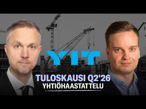 YIT Q2'26: Datakeskusrakentaminen vasta alkumetreillä