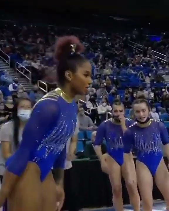 Jordan Chiles Floor Routine Front Flip With Double Backflip YouTube