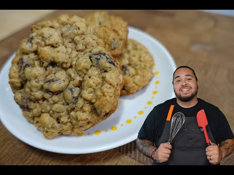 Oatmeal Raisin Cookies | Easy recipe for soft, chewy and delicious cookies