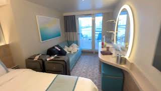 Carnival Celebration Cabin 17204 Extended Forward Facing Spa Balcony