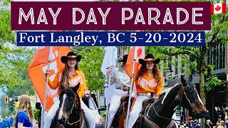 210🇨🇦  Fort Langley May Day Parade 2024
