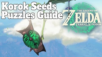 The Legend of Zelda: Tears of the Kingdom - Korok Seed Puzzles Guide