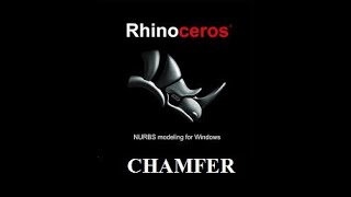 CHAMFER rhino tool ber how to use in rhino