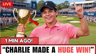 🚨 CHARLIE WOODS JUST STUNNED GOLF FANS AGAIN — His LATEST Move Has Everyone TALKING!