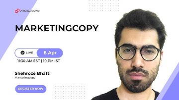 Ai Copywriting for Marketing | MarketingCopy Webinar