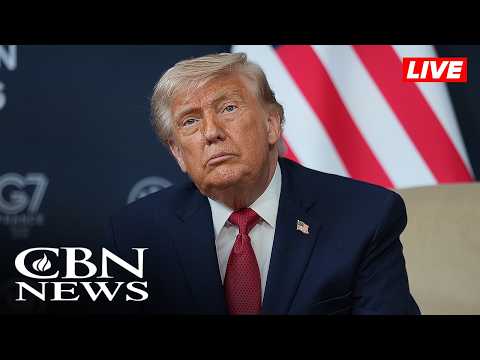 President Trump Speaks at G7 Summit | CBN News Live - June 17, 2026