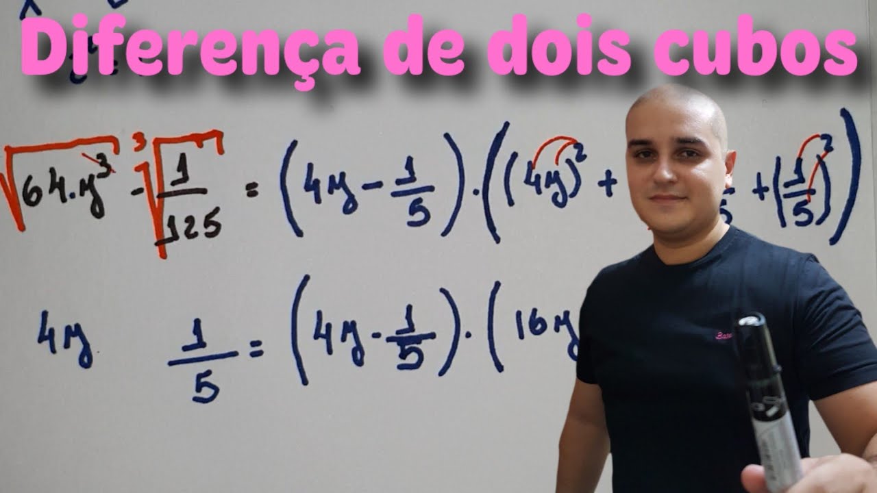 Fatoração 05: Diferença de dois cubos - YouTube