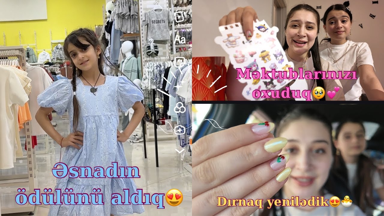 ÇOOOX MARAQLI VLOG😍 | YEMEK | ÖDÜL | DIRNAQ | MEKTUB 💕