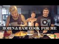 ROBIN AND RAM COOK FOR ME! | POPS FERNANDEZ