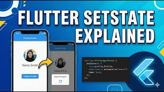 Flutter ka sabse important concept: setState Explained with Example | Sushant Rajoriya