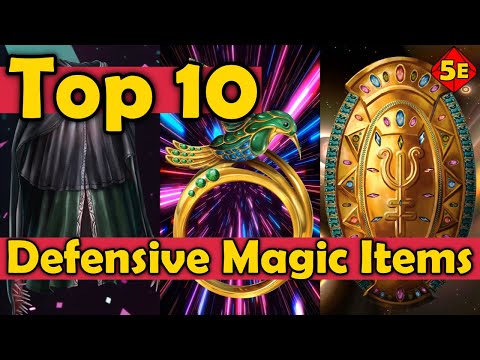 Top 10 Defensive Magic Items in DnD 5E