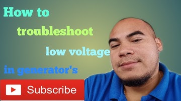 How to troubleshoot low voltage in generators benzblogs