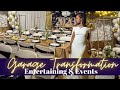 EXTREME GARAGE TRANSFORMATION FOR GRADUATION PARTY| GRADUATION PARTY IDEAS 2023| EVENT PLANNING