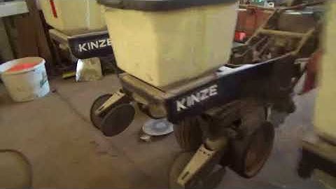 Corn planter service - testing seed sensors