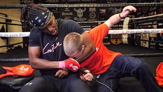 KSI ATTACKS FRED DURING INTERVIEW…