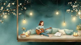 Cozy Spring Corner | Peaceful Guitar Music for Meditation & Relaxing Nights